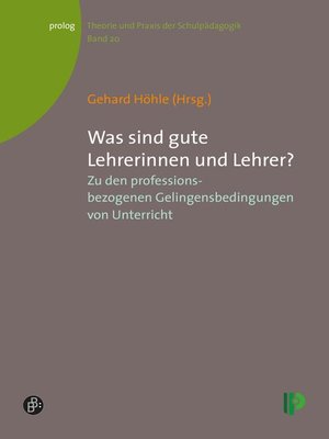 cover image of Was sind gute Lehrerinnen und Lehrer?